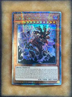 Yugioh Lord of the Heavenly Prison RA03-EN029 Quarter Century Rare 1st Ed NM - Image 1
