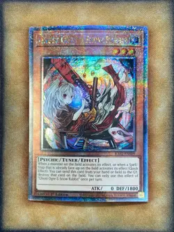 Yugioh Ghost Ogre & Snow Rabbit RA02-EN009 Quarter Century Rare 1st Ed NM - Image 1