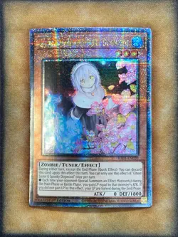Yugioh Ghost Sister & Spooky Dogwood RA03-EN020 Quarter Century Alt Art 1st NM - Image 1