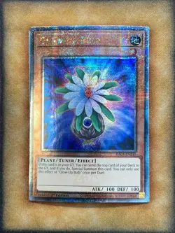 Yugioh Glow-Up Bulb RA03-EN245 Quarter Century Rare 1st Ed NM - Image 1