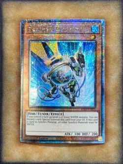 Yugioh Fishborg Blaster RA03-EN225 Quarter Century Rare 1st Ed NM - Image 1