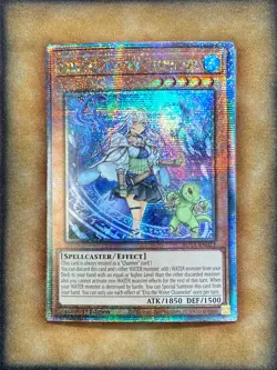 Yugioh Eria the Water Channeler ROTA-EN023 Quarter Century Rare 1st Ed NM - Image 1