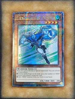 Yugioh Elemental HERO Stratos RA03-EN177 Quarter Century Rare 1st Ed NM - Image 1