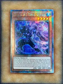 Yugioh Evil HERO Toxic Bubble SUDA-EN001 Quarter Century Rare 1st Ed NM - Image 1