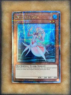 Yugioh Deep Sea Diva RA03-EN004 Quarter Century Rare 1st Ed NM - Image 1