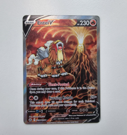 Entei V GG36/GG70 - Crown Zenith: Galarian Gallery Alt Art - TCG Pokemon Card - Image 1