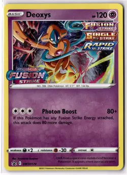 Deoxys - (Prerelease) SWSH170 SWSH: Sword & Shield Promo Cards Holo - Image 1