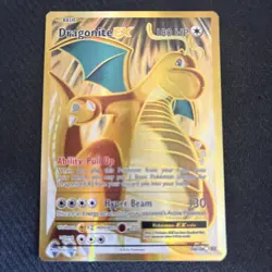 Pokemon TCG XY Evolutions Full Art Ultra Rare Holo Card #106/108 Dragonite EX NM - Image 1