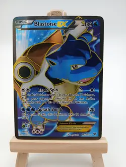 Blastoise EX 142/146 - XY - Rare Full Art LP Pokemon Card, 2014 - Image 1