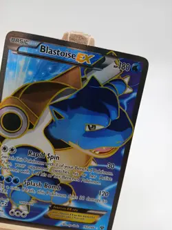 Blastoise EX 142/146 - XY - Rare Full Art LP Pokemon Card, 2014 - Image 5