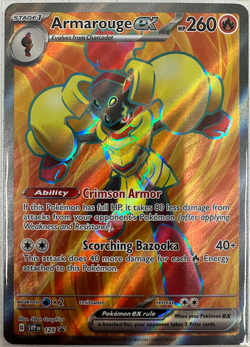 Pokemon - Etched Foil Promo Armarouge ex svp 125 + 2 foil Promo cards - NM/M - Image 2