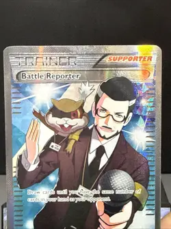 Pokemon Card Battle Reporter 109/111 XY Furious Fists Ultra Rare Light Play - Image 2