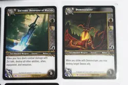 World of Warcraft WoW TCG CCG Card Lot Common Uncommon Rare Epic - Image 3