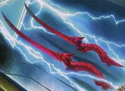 Lizard Blades - Kamigawa: Neon Dynasty | MTG Card - Image 1