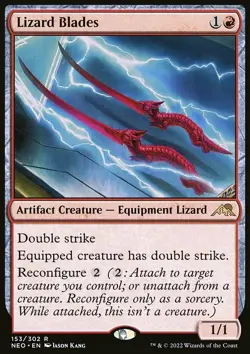 Lizard Blades - Kamigawa: Neon Dynasty | MTG Card - Image 3