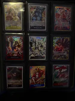 One Piece Personal Binder Collection Cards In Top Loaders & XL TL BINDER - Image 2
