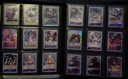 One Piece Personal Binder Collection Cards In Top Loaders & XL TL BINDER - Image 3