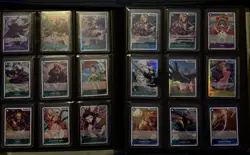 One Piece Personal Binder Collection Cards In Top Loaders & XL TL BINDER - Image 4