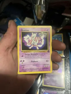 Pokemon Black Star Promo 3/53 Mewtwo First Movie Card - Image 1