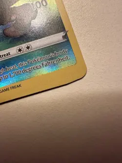 Pokemon Card - Flareon TG01/TG30 Trainer Gallery MISCUT ALIGNMENT DOT ERROR 3A - Image 5