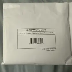Gundam Card Game Starter Release Kit 01 - New & Sealed - Image 1