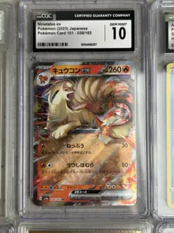 Pokemon Graded Slabs Bulk Bundle 13 Slabs Pokemon Cards - Image 3