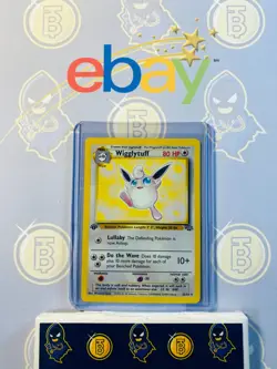Wigglytuff 32/64 1st Edition NM Jungle Set 1999 Pokemon Card Non-Holo Rare - Image 1