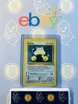 Snorlax 11/64 LP Played Jungle Set 1999 Pokemon Card Holo Rare Holofoil - Image 1