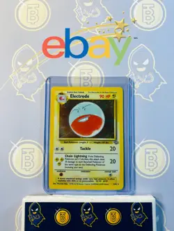 Electrode 2/64 MP Played Jungle Set 1999 Pokemon Card Holo Rare Holofoil - Image 1