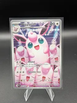 Wigglytuff 105/094 Illustration Rare Holo Phantasmal Flames Pokemon TCG NM - Image 1