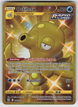 Octillery 178/163 Secret Rare Battle Styles Pokemon Near Mint - Image 1