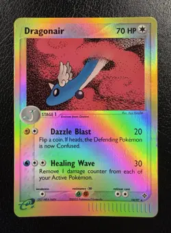 Pokemon TCG Dragonair 14/97 Ex Dragon Reverse Holo Rare MP - Image 1