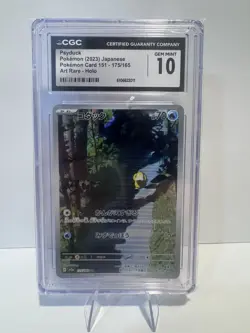 [CGC 10] Psyduck 175/165 - 151 SV2a AR Art Rare Japanese POKEMON - Image 1
