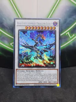 Yugioh Red-Eyes Zombie Dragon Lord MP23-EN083 1st Edition Secret Rare NM - Image 1