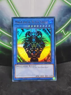 Yugioh Magician Of Black Chaos SBTK-EN001 Ultra Rare 1st Edition NM - Image 1