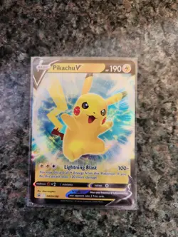 Pikachu V SWSH198 - Ultra Rare Holo Promo Pokemon Card - Near Mint (NM) p11 - Image 1