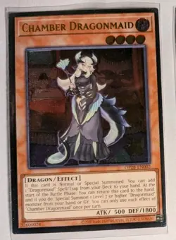 Chamber Dragonmaid - OP28-EN002 Ultimate Rare NM - Yu-Gi-Oh! TCG - Image 1