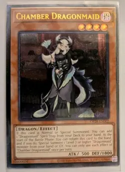 Chamber Dragonmaid - OP28-EN002 Ultimate Rare NM - Yu-Gi-Oh! TCG - Image 2