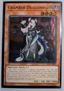 Chamber Dragonmaid - OP28-EN002 Ultimate Rare NM - Yu-Gi-Oh! TCG - Image 3