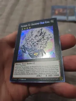 Number 52: Diamond Crab King WIRA-EN050 1st Edition NM Yugioh - Image 2
