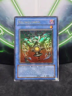 Yugioh TCG 1st MP/LP Relinquished MRL-029 Ultra Vintage - Image 1