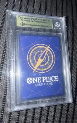 2023 One Piece Japanese Monkey.D.Luffy/(1st Anniversary Card) #ST01012 BGS 10 - Image 2