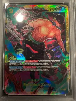RORONOA ZORO One Piece EN Premium Booster PRB02 OP06 118 Secret Rare SEC PSA 10! - Image 3