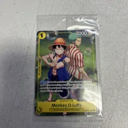 Sealed One Piece CCG Monkey.D.Luffy OP10-111 Promo - Image 1