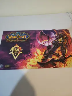 World Of Warcraft TCG Playmat Zy'lah Manslayer 2007 Regional Championships Top8 - Image 1
