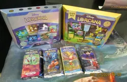 Disney Lorcana: 4 starter decks 1st,2nd,3rd,4th ,2 gift sets floodborn,inklands - Image 1