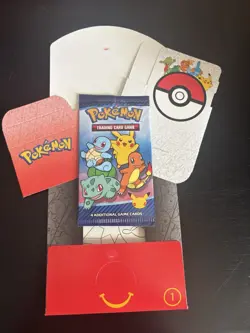 Pokemon 2021 McDonald's 25th Anniversary Holo Card Sealed - Image 3
