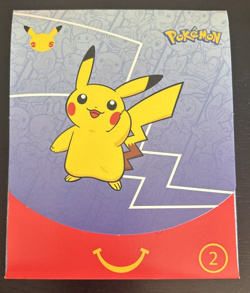 Pokemon 2021 McDonald's 25th Anniversary Holo Cards Sealed - Image 1