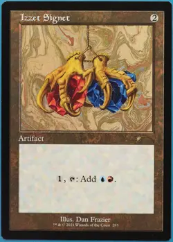 Izzet Signet (Secret Lair Retro Fame Promo) NM MTG MAGIC CARD (517290) ABUGames - Image 1