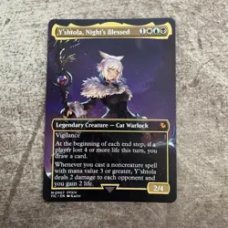 Y'shtola, Night's Blessed - Custom Art MTG Magic The Gathering Playtest Card - Image 1